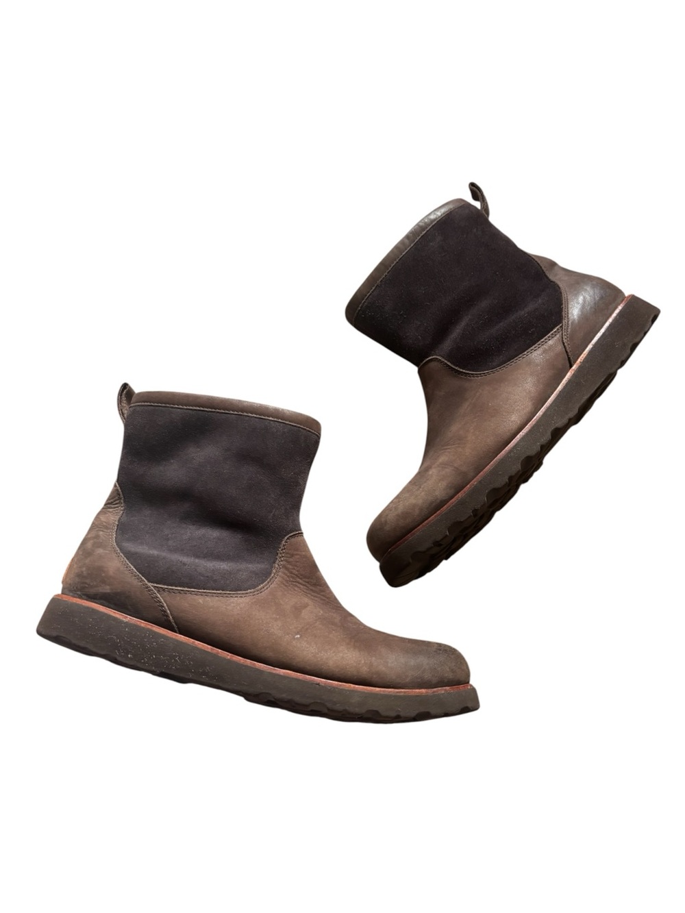 UGG Men’ s Hendren TL Waterproof Leather Boot 12 Snow Winter Sherpa lined warm